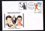 TABLE TENNIS WOLRD CHAMPIONSHIP, ENGLAND, 1997, SPECIAL COVER, OBLITERATION CONCORDANTE, ROMANIA - Tenis De Mesa