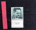 ISRAELE  1986 JOSEPH SPRINZAK MNH  - ISRAEL NO RACISMO - Neufs (avec Tabs)