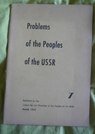 Problems Of The Peoples Of The USSR - Numéro 7 - Europe