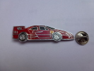 Auto Ferrari    , Dimensions : 14 X 52 Mm , En EGF , Fond Argent - Ferrari