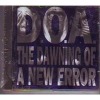 D.O.A. °   DOA   THE DAWNING OF A NEW ERROR   CD ALBUM - Rock