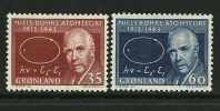 ● GRONLAND - 1963 - ATOMO - N. 53 / 54 ** Serie Completa - Cat. ? € - Lotto N. 16 - Unused Stamps