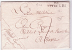 Lettre De Nivelles 1803 , Marque 94/NIVELLES Pour Wavre. - 1794-1814 (Periodo Francese)