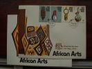 KUT 1975 AFRICA ARTS  Issue 4 Values To 3/-  On ILLUSTRATED OFFICIAL FDC. - Kenya, Uganda & Tanzania