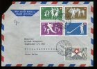 Lettre Vers Congo Belge = Série Pro Patria 1951 Musique Dance Music - Storia Postale