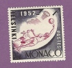 MONACO TIMBRE N° 386 NEUF SANS CHARNIERE JEUX OLYMPIQUES D HELSINKI BASKET BALL - Nuevos