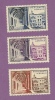 MONACO TIMBRE N° 383 A 385 NEUF SANS CHARNIERE MUSEE POSTAL GALERIE HERCULE - Nuevos