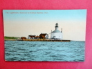 Lighthouse  Entrance To Halifax Harbour NS  Ca 1910  -------  ----------- Ref   458 - Halifax