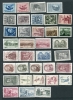 Czechoslovakia 1951 Mi 643-695 MNH/MH Complete Year (- 5 Stamps) Cv 87 Euro - Neufs