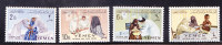 T)1962,YEMEN,ISSUED FOR CHILD WELFARE/NURSE,SET)4),SCN 131-134,MNH. - Erste Hilfe