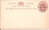 CAPE  OF  GOOD  HOPE  : POSTCARD  ENTIER / POSTW. STUK   : H&G  Nr. 8 ** - Kaap De Goede Hoop (1853-1904)