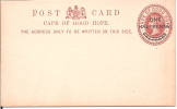 CAPE  OF  GOOD  HOPE  : POSTCARD  ENTIER / POSTW. STUK   : H&G  Nr. 8 ** - Cabo De Buena Esperanza (1853-1904)