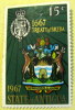 Antigua 1967 Treaty Of Breda 1667 Coat Of Arms 15c - MNH - 1960-1981 Autonomie Interne