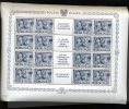 Rooseveld  Feuille De 16 Avec 4 Vignettes **  Mais Coin Sup G Croqué  Cote 560 Comme Timbres - Blocs & Hojas