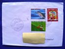 Cover Sent From San Marino To Lithuania On 1997, Animals, Dolphin, Frog, Fiabe, Fairy Tales - Lettres & Documents