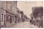 ORBEC ( Calvados  )   Rue Croix-aux-Lyonnais  ( Jour De Marché....+ Cachet Militaire.....) - Orbec