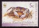 2000 - Cocos (keeling) Islands Wwf Crabs 5c LITTLE NIPPER Stamp FU - Isole Cocos (Keeling)