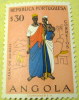 Angola 1957 Native Costume Quibala Family 30c - MNH - Angola