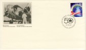 1987 Special Cachet Canada Cachet FDC 50 Years Air Canada - 1981-1990