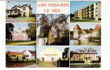 Carte 1960 MULTIVUES LES ESSARTS LE ROI / Gare ,train , Résidence "amazone",église,ferme,écoles,chateau... - Les Essarts Le Roi
