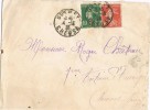 Carta GUERET (Creuse) 1926. Semeuse - Covers & Documents