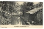 Carte Postale Ancienne Valmondois - Les Bords Du Sausseron  - Lavoir, Métiers, Laveuse, Lavandière - Valmondois