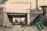 LES MUREAUX : (78) Le Nouveau Pont Du Chemin De Fer Et La Grande Rue - Les Mureaux