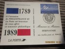 Entiers Postaux Souvenir Philatélique Bicentenaire De La Révolution Française1789—1989 PhiilexFrance 89(réservataires) - Official Stationery