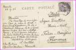 2501 1925 FRANCIA 60C SOLO CARD CASINO - Lettres & Documents