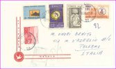 2505 1960 TURCHIA Cover Air Mail Stamps - Covers & Documents