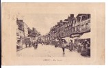 ORBEC ( Calvados  )   Rue Grande  ( Jour De Marché....Belle Carte.....) - Orbec