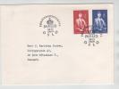 Norway FDC Queen Maud 26-11-1969 Sent To Denmark - FDC