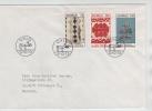 Norway FDC Sami Handicraft Complete 9-10-1973 Sent To Denmark - FDC