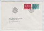 Norway FDC InterJunex ´72 Youth Stamp Exhibition 15-8-1972 Complete Sent To Denmark - FDC