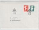 Norway FDC King Hakon VII 3-8-1972 Sent To Denmark - FDC