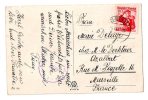 Sur CPA Vers Marseille : "Oblitération De Censure Osterreich 769 Z 1" Timbre Autrichien Carte Allemande - Storia Postale