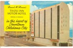 USA, Tivoli Inn Motor Hotel, Downtown Oklahoma City, 1960s Used Postcard [P8431] - Oklahoma City