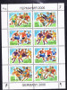 T)2006,GERMANY,WORLD CUP SOCCER CHAMPIONSHIPS,SHEET OF 8,MNH.- - 2006 – Germania