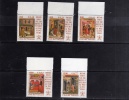 CITTÀ DEL VATICANO VATIKAN VATICAN 2001 REMISSIONE DEL DEBITO AI PAESI POVERI SERIE COMPLETA COMPLETE SET MNH - Neufs