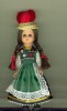 Poupée Folklorique  Autriche    Yeux  Mobiles    17 Cm TBE - Dolls