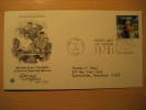 USA New York NY 1999 Tv FDC Cancel Cover American Football Cup Soccer Futbol Americano Super Bowl - Copa América