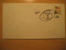 USA Memphis 1984 Cancel Cover American Football Cup Soccer Futbol Americano Super Bowl - Copa America