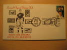 USA Andover 1984 Jim Thorpe Cancel Cover American Football Cup Soccer Futbol Americano Super Bowl - Soccer American Cup