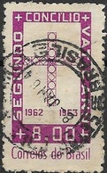 BRAZIL 1963 Ecumenical Council, Vatican City.- Cross FU - Used Stamps