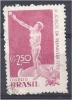 BRAZIL 1959 Spring Games.- 2cr50 Putting The Shot FU - Gebraucht