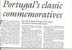 Portugal. Comprehensive Study Of Commemoratives And Their Usage (4 Double Pages) - Filatelie En Postgeschiedenis