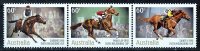 Australia 2010 Horseracing - 150th Melbourne Cup Strip Of 3 MNH - Carbine, Phar Lap, Saintly - Neufs