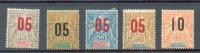 DAH 247 - YT 35 à 39 * - Unused Stamps