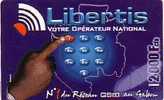 GABON RECH LIBERTIS TOUCHES 2000F CFA VALID 31.12.2004 - Gabun