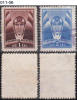 ROMANIA, 1931, Head Of Aviator, Sc. RA20-RA21 - Revenue Stamps